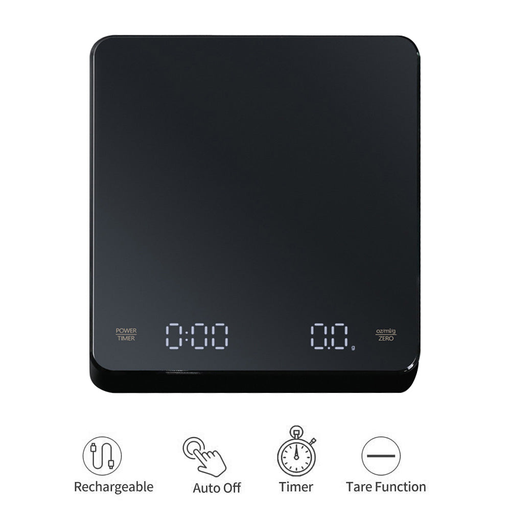 Báscula de café MOLIDO Scale Pro — Precisión 0,1g y temporizador
