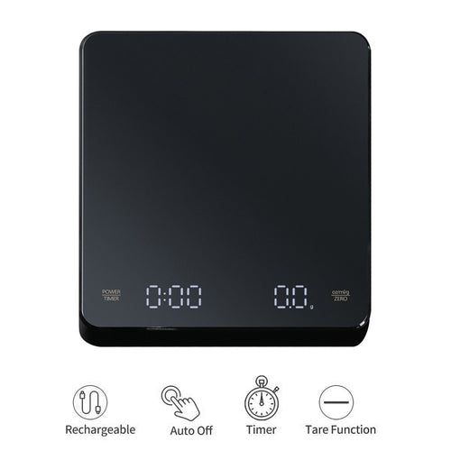 Báscula de café MOLIDO Scale Pro — Precisión 0,1g y temporizador